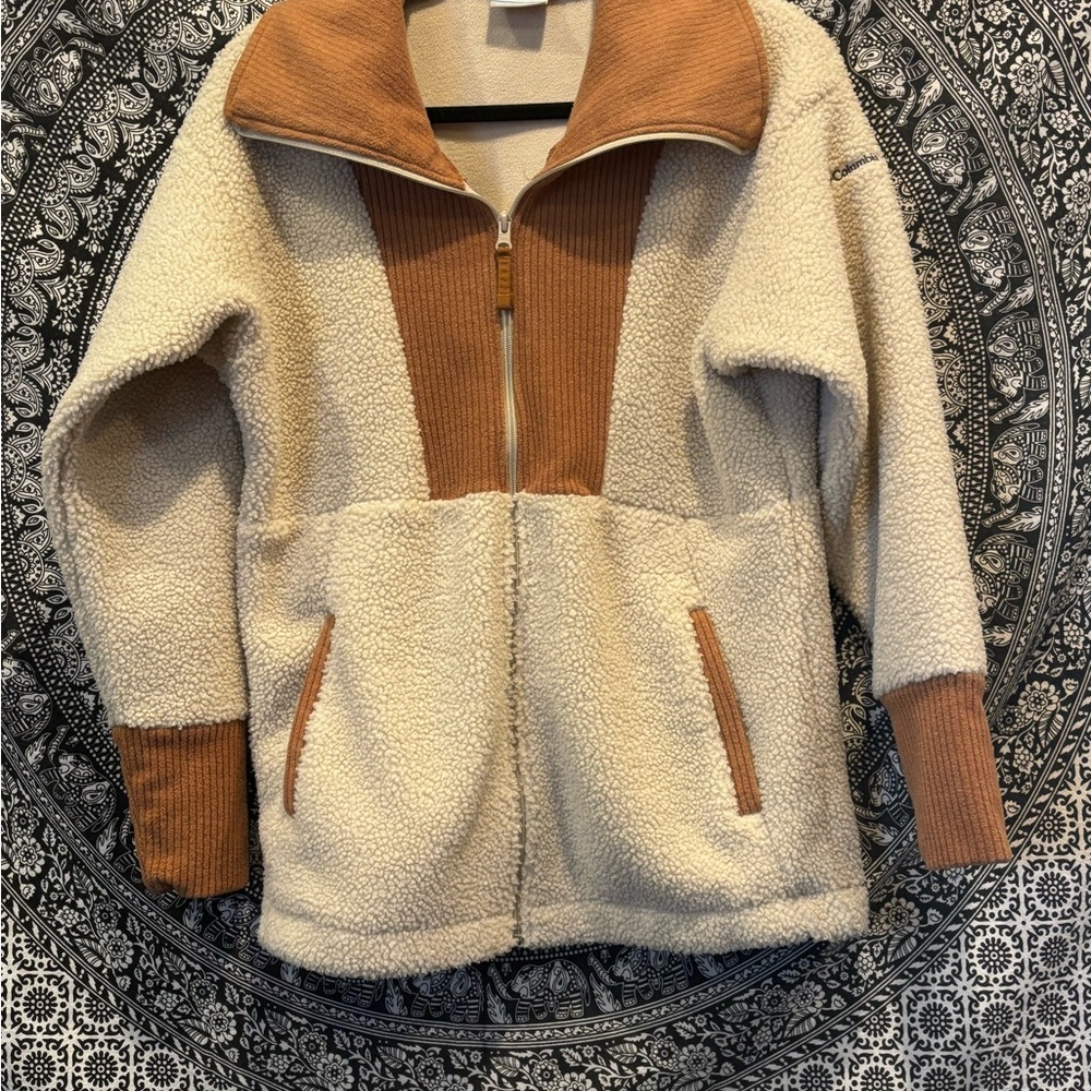 Cozy Sherpa Zip-Up Jacket